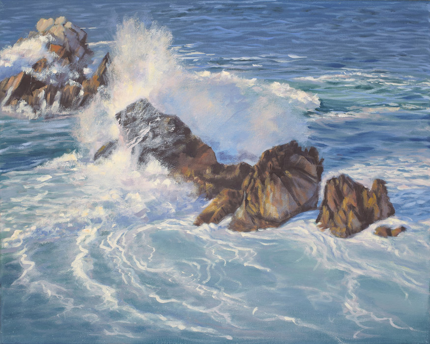 point lobos painting monterey california