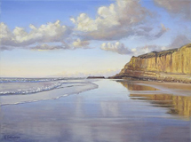 San Deigo Beach painting
