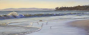 ledbetter beach painting