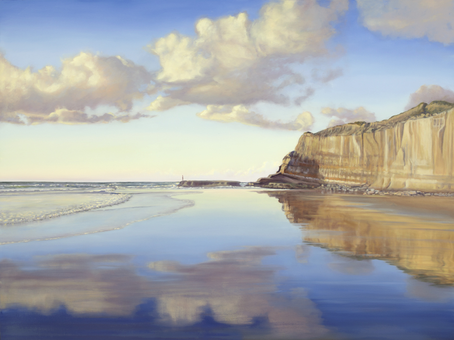 Torrey Pines State Park Beach painting
