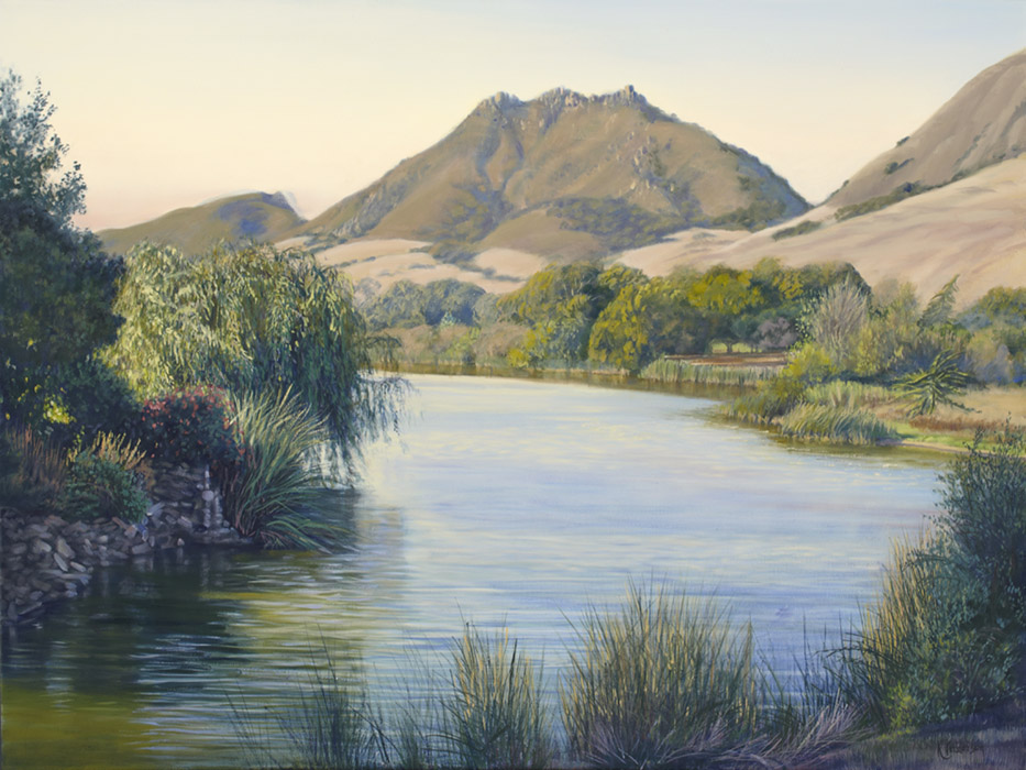 Morro Bay painting