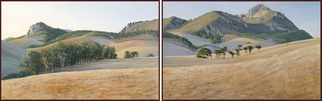 Moro bay landscape California