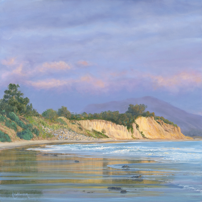 carpinteria beach painting