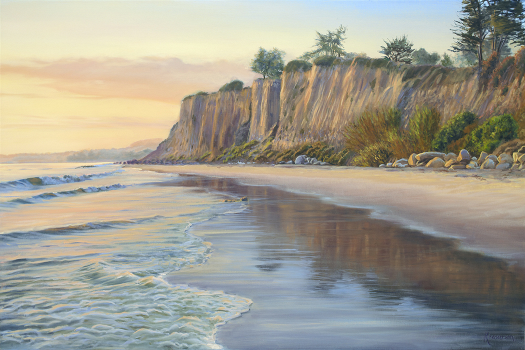 California seascape Carpinteria 