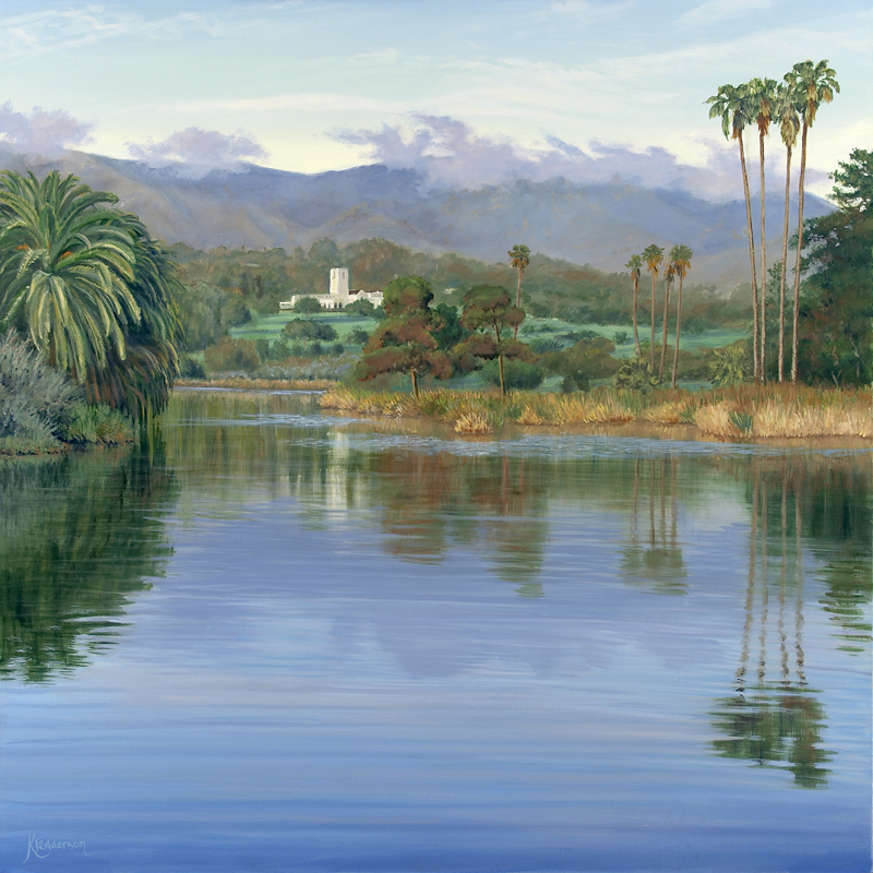 santa barbara bird refuge painitng
