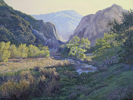 Malibu Creek painting