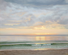 calm santa barbara beach